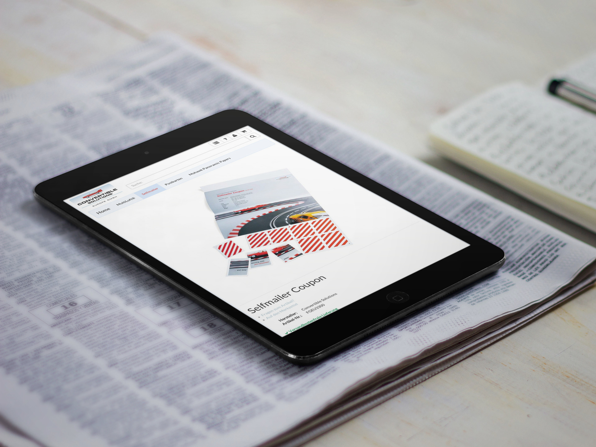 Online-Shop von Convertible Solutions Online-Shop von Convertible Solutions