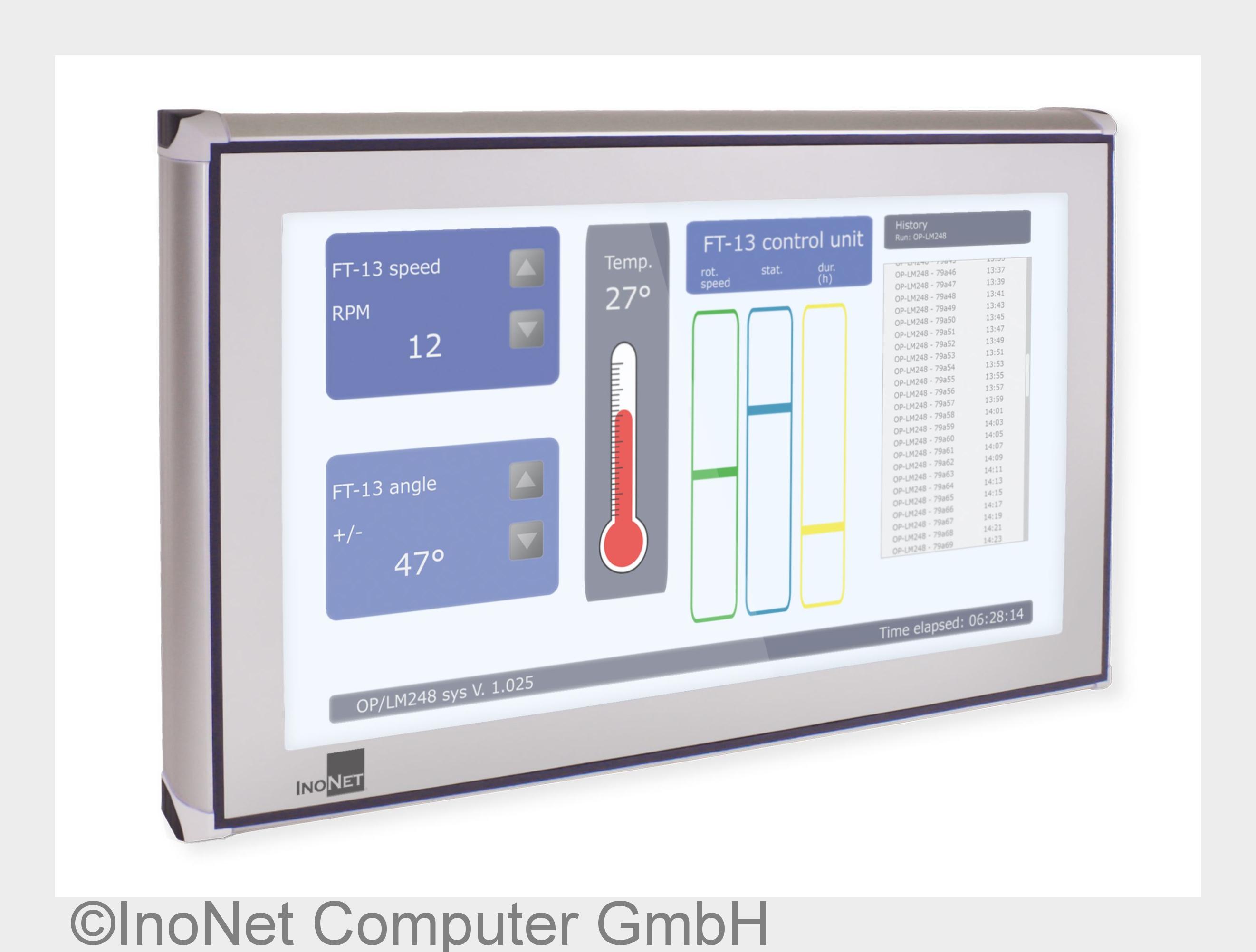 Rechenstarker 24'' Panel PC Mayflower®-P24 (Bildquelle: InoNet Computer GmbH)