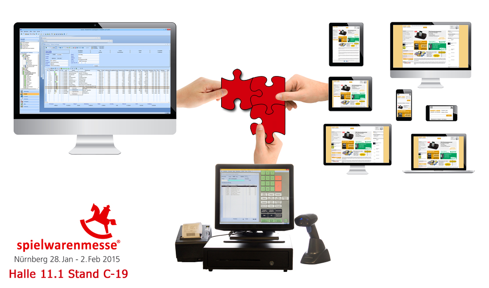 Kasse, ERP und eCommerce aus einer Hand direkt vom Hersteller Kasse, ERP und eCommerce aus einer Hand direkt vom Hersteller