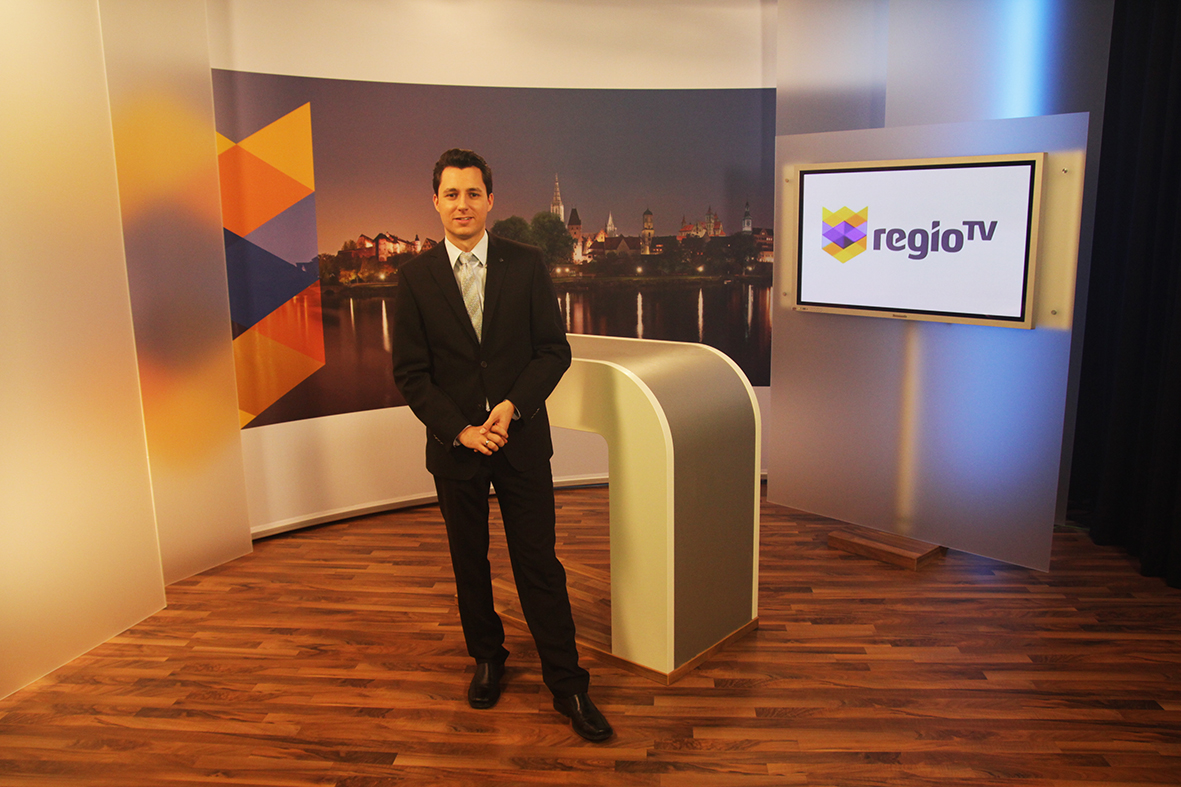 Regio TV Schwaben startet mit neuem Studio Regio TV Schwaben startet mit neuem Studio