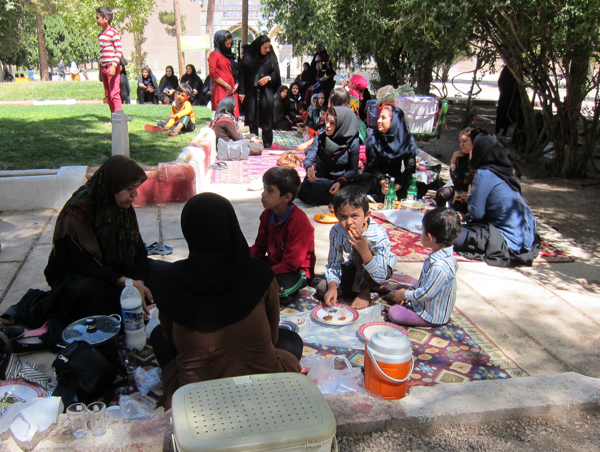 Iran Mittagspause Iran Mittagspause