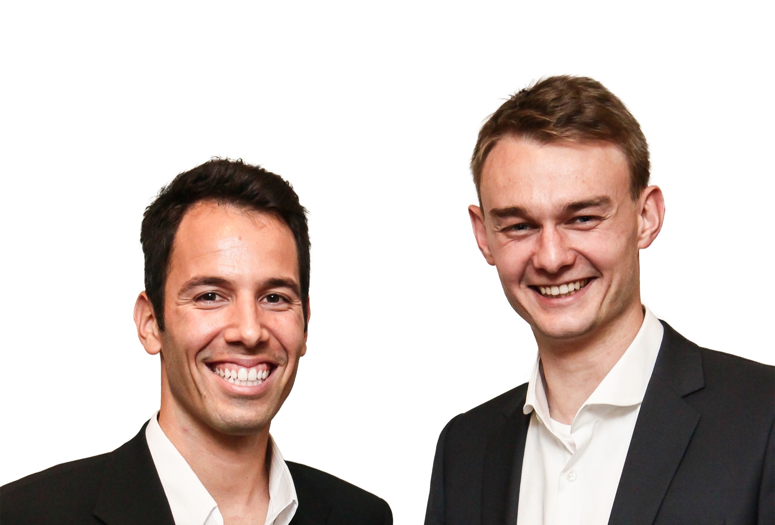 Die Gründer von REVOPRINT Marco Monetta (li.) und Artur Oswald (re.)
