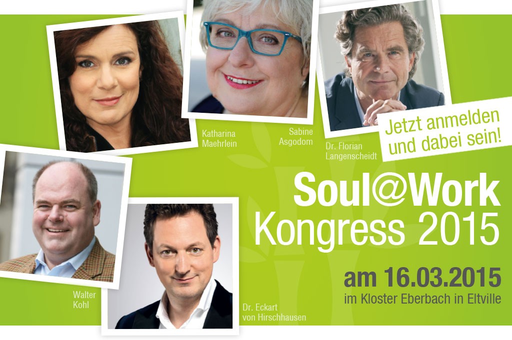 Walter Kohl ist Botschafter des Soul@Work Kongresses