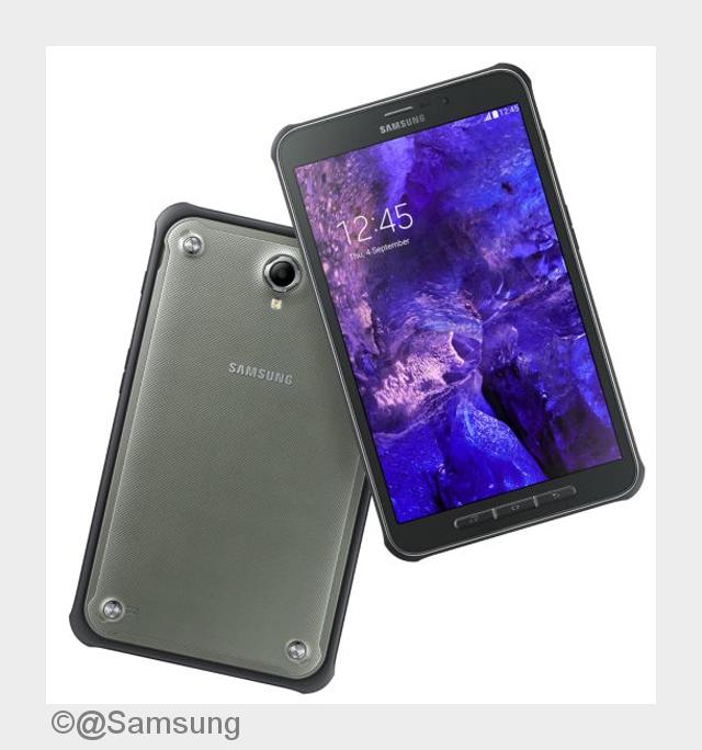 Robustes Samsung Galaxy Tab Active 8 (Bildquelle: @Samsung)