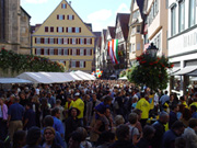 Zum Umbrisch-Provencalischen Markt in Tübingen werden wieder über 100.000 Besucher erwartet