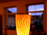 Stimmungsvolle Porzellanlampe. Foto: ARTmosphäre