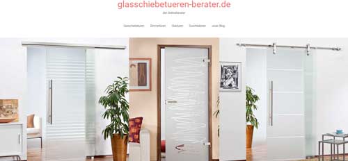 der Glasschiebetüren Blogg