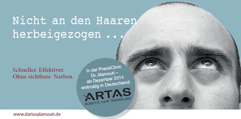 Haartransplantation mittels ARTAS® Haartransplantation mittels ARTAS®
