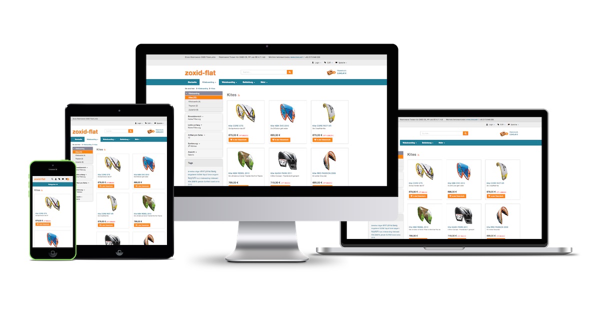 Das Zoxid-Template von ZOKS.net Das Zoxid-Template von ZOKS.net
