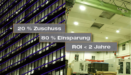Mit CONPOWER zur wirtschaftlichen Beleuchtungsanlage Mit CONPOWER zur wirtschaftlichen Beleuchtungsanlage