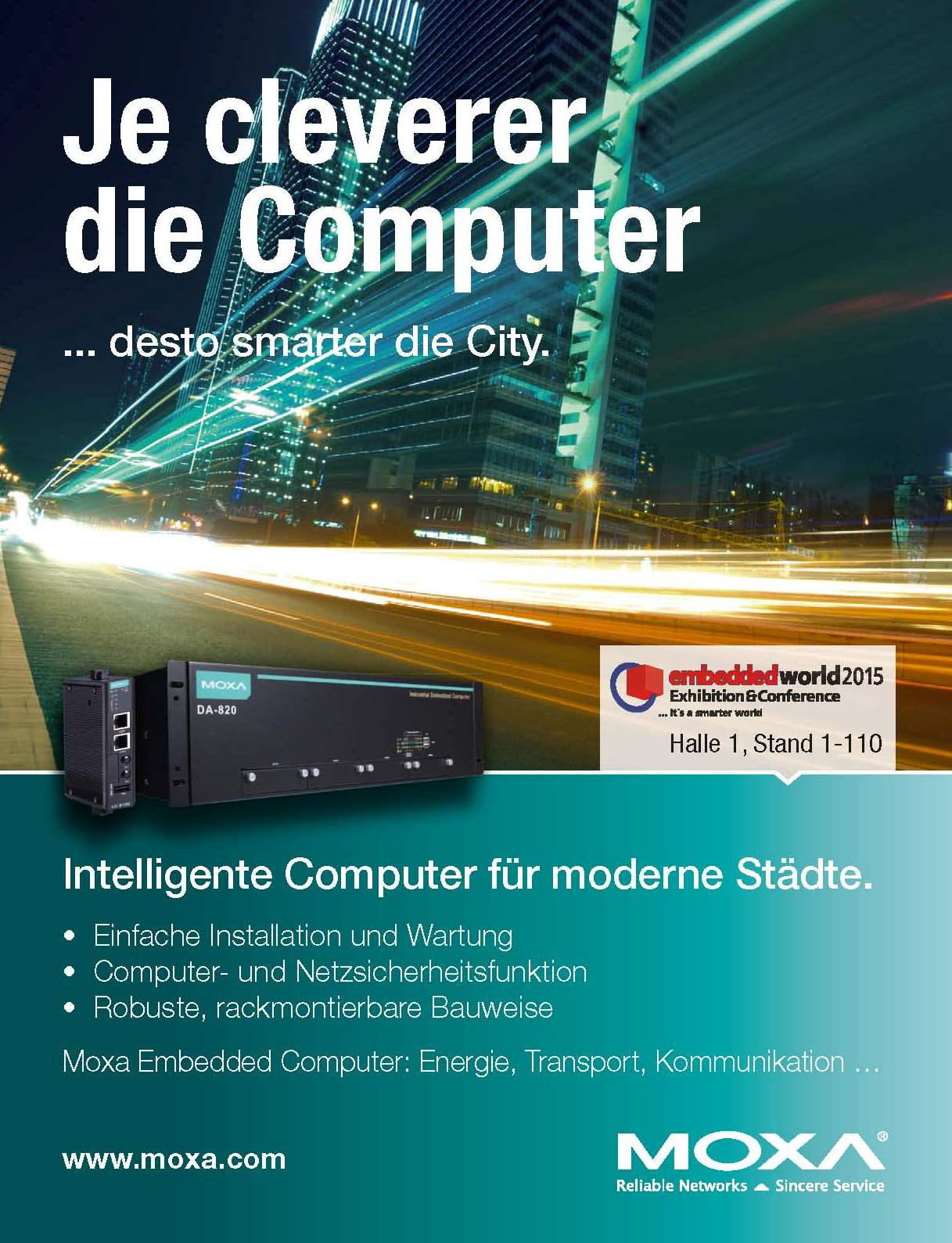 Moxas IIoT-Lösungen für Smart Cities