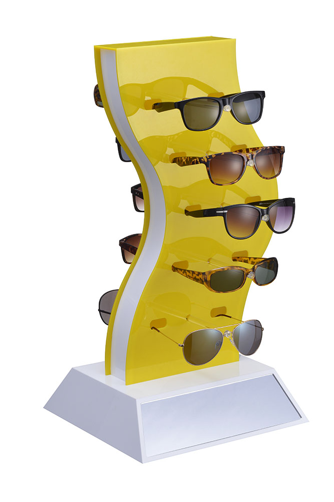 Geck-Displays setzen Produkte in Szene