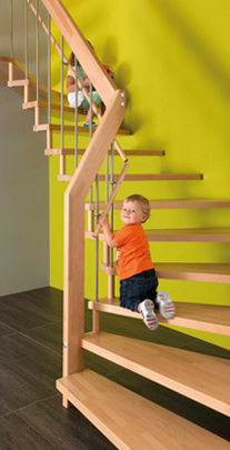 Die Treppe gilt als Herz eines Hauses. Bild: www.treppenmeister.com Die Treppe gilt als Herz eines Hauses. Bild: www.treppenmeister.com