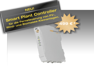 Der CONPOWER Smart Plant Controller / SPC Der CONPOWER Smart Plant Controller / SPC