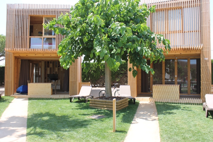Öko-Bungalows, Campingplatz La Ballena Alegre