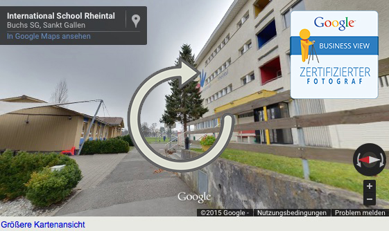 360° Tour durch die International School Rheintal