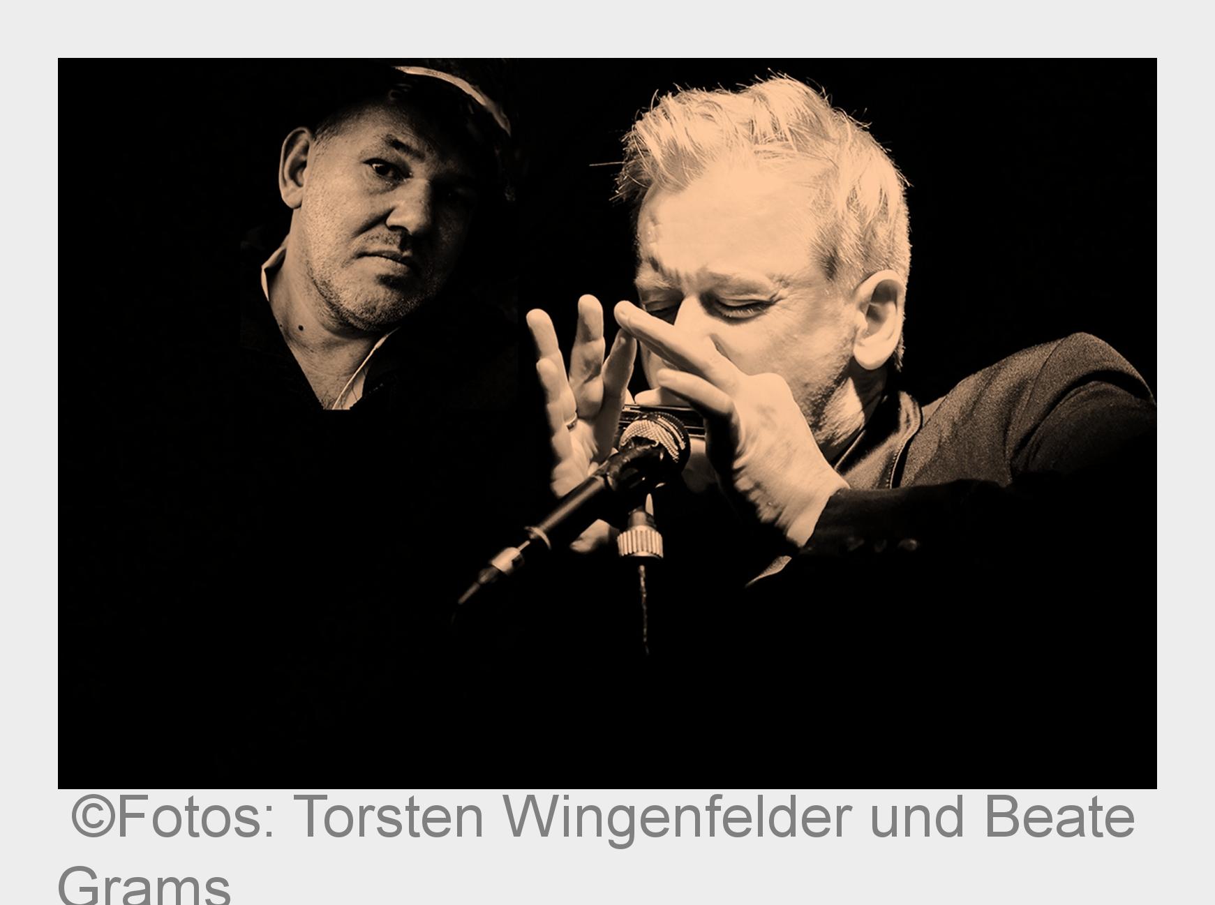 Georg Schroeter& Marc Breitfelder treten am 27.2.2015 in der HOFKNEIPE zu Grebin auf. (Bildquell Georg Schroeter& Marc Breitfelder treten am 27.2.2015 in der HOFKNEIPE zu Grebin auf. (Bildquell