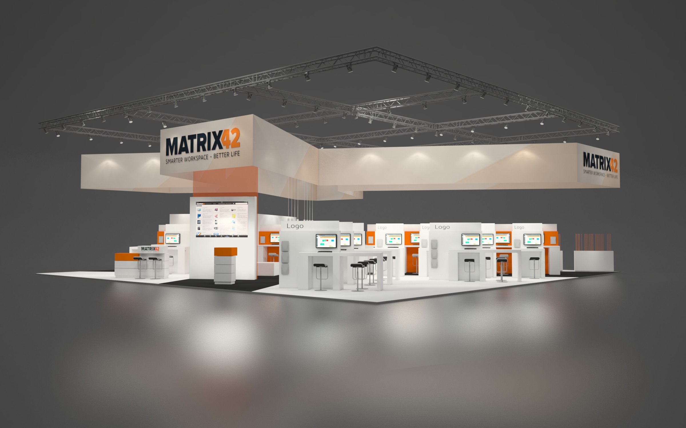 Matrix42 Messestand bei der CeBIT 2015 Matrix42 Messestand bei der CeBIT 2015