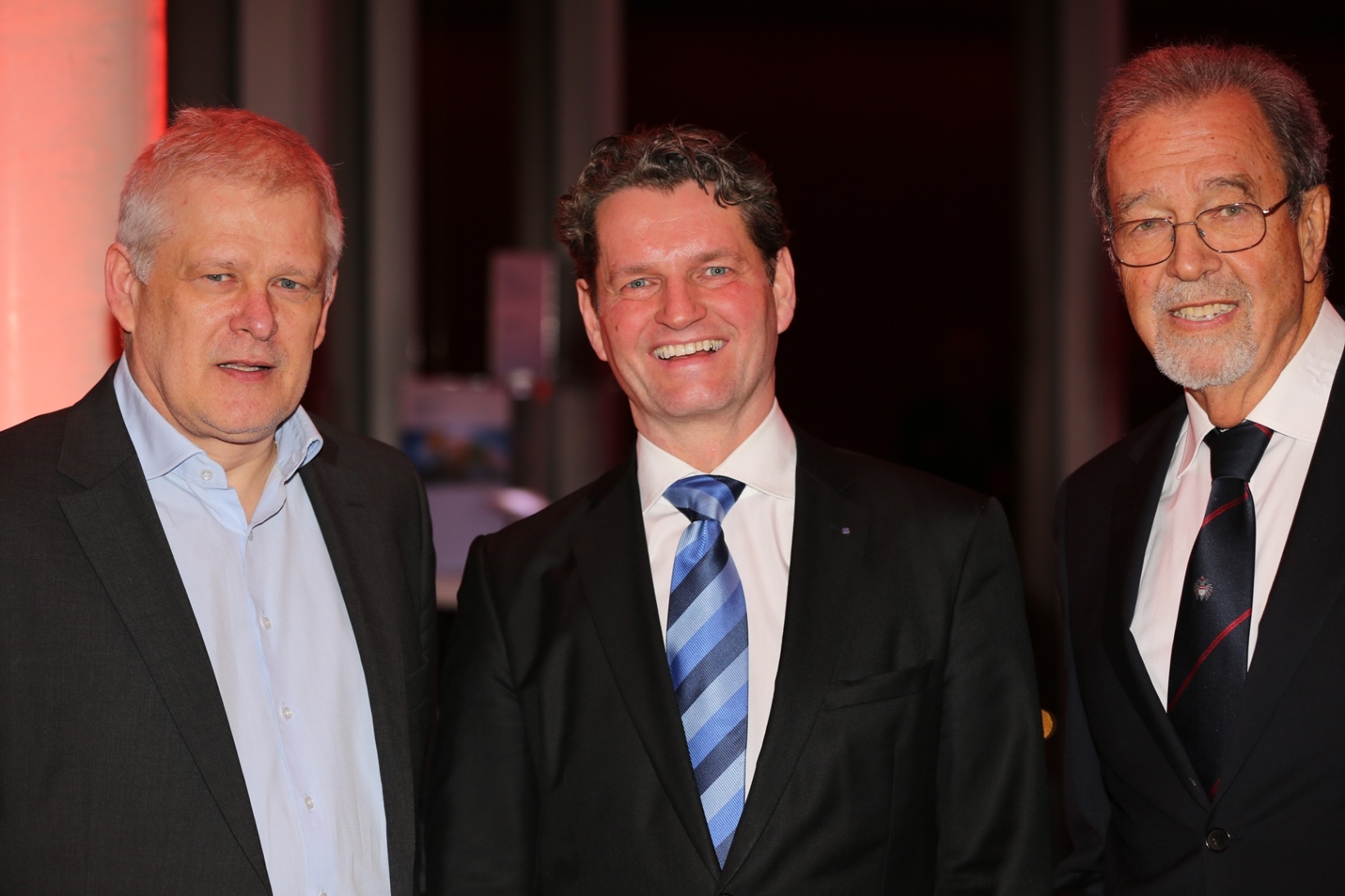 Wirtschaftsredakteur Markus Dettmer; Harald Schein, Geschäftsführer und Prof. Kurt F. Troll, Ehrenpr Wirtschaftsredakteur Markus Dettmer; Harald Schein, Geschäftsführer und Prof. Kurt F. Troll, Ehrenpr