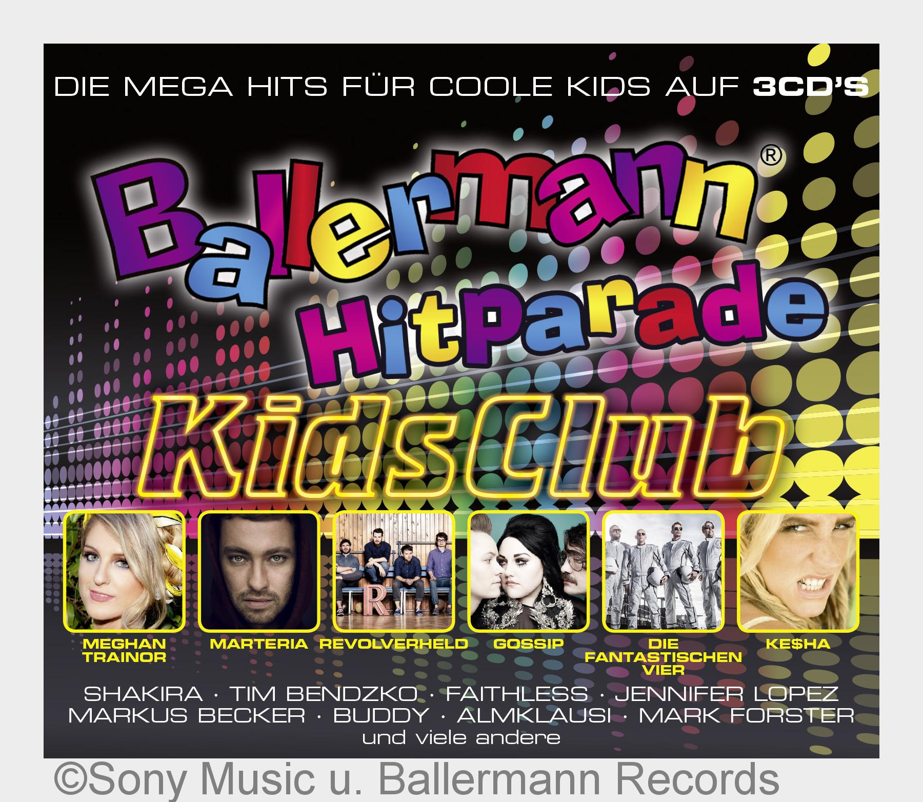 Ballermann KIDS-CLUB - Exklusiver Verkaufsstart bei REWE (Bildquelle: Sony Music u. Ballermann Recor Ballermann KIDS-CLUB - Exklusiver Verkaufsstart bei REWE (Bildquelle: Sony Music u. Ballermann Recor