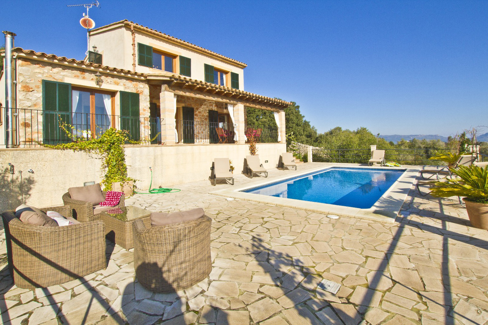 Die Einzelfinca Buganvilla in Arta, im Osten Mallorcas Die Einzelfinca Buganvilla in Arta, im Osten Mallorcas