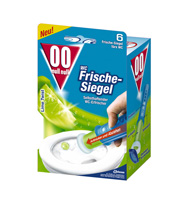 „Lime Twist“ ist eine der beiden Varianten des neuen 00 null null WC Frische-Siegels. „Lime Twist“ ist eine der beiden Varianten des neuen 00 null null WC Frische-Siegels.