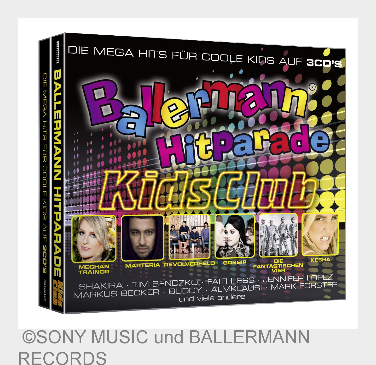 Familientauglicher Ballermann - Der KidsClub (Bildquelle: SONY MUSIC und BALLERMANN RECORDS)