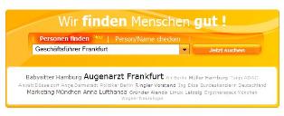 Der neue Personen-Finder auf www.yasni.de Der neue Personen-Finder auf www.yasni.de