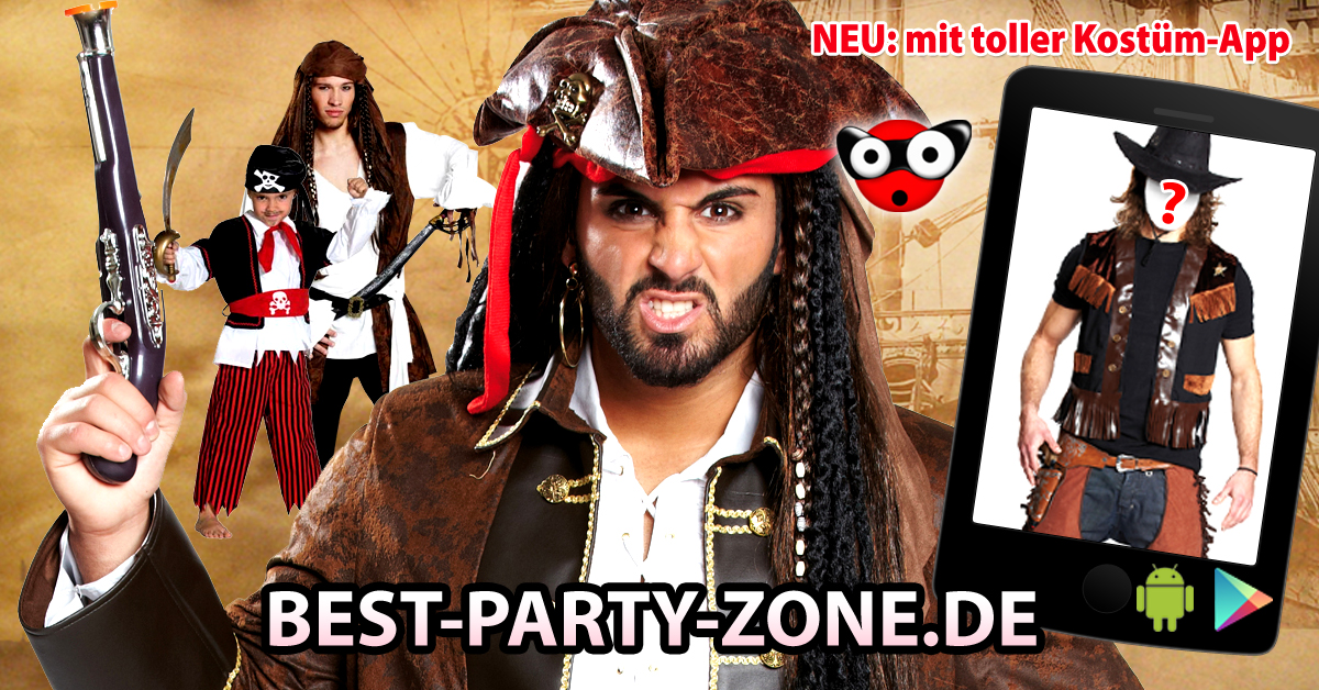 Ob als Pirat oder als Hexe, mit der neuen App sieht man schon vorher, wie man am Karneval aussehen w