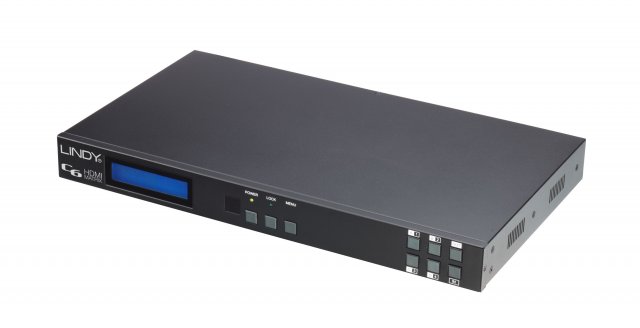 4x4 HDBaseT Matrix Switch von LINDY 4x4 HDBaseT Matrix Switch von LINDY