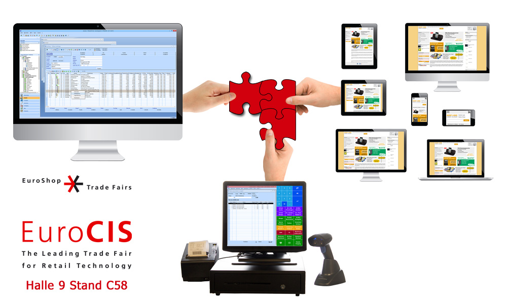 Warenwirtschaft, Kasse und Online-Shop aus einer Hand direkt vom Hersteller. Warenwirtschaft, Kasse und Online-Shop aus einer Hand direkt vom Hersteller.