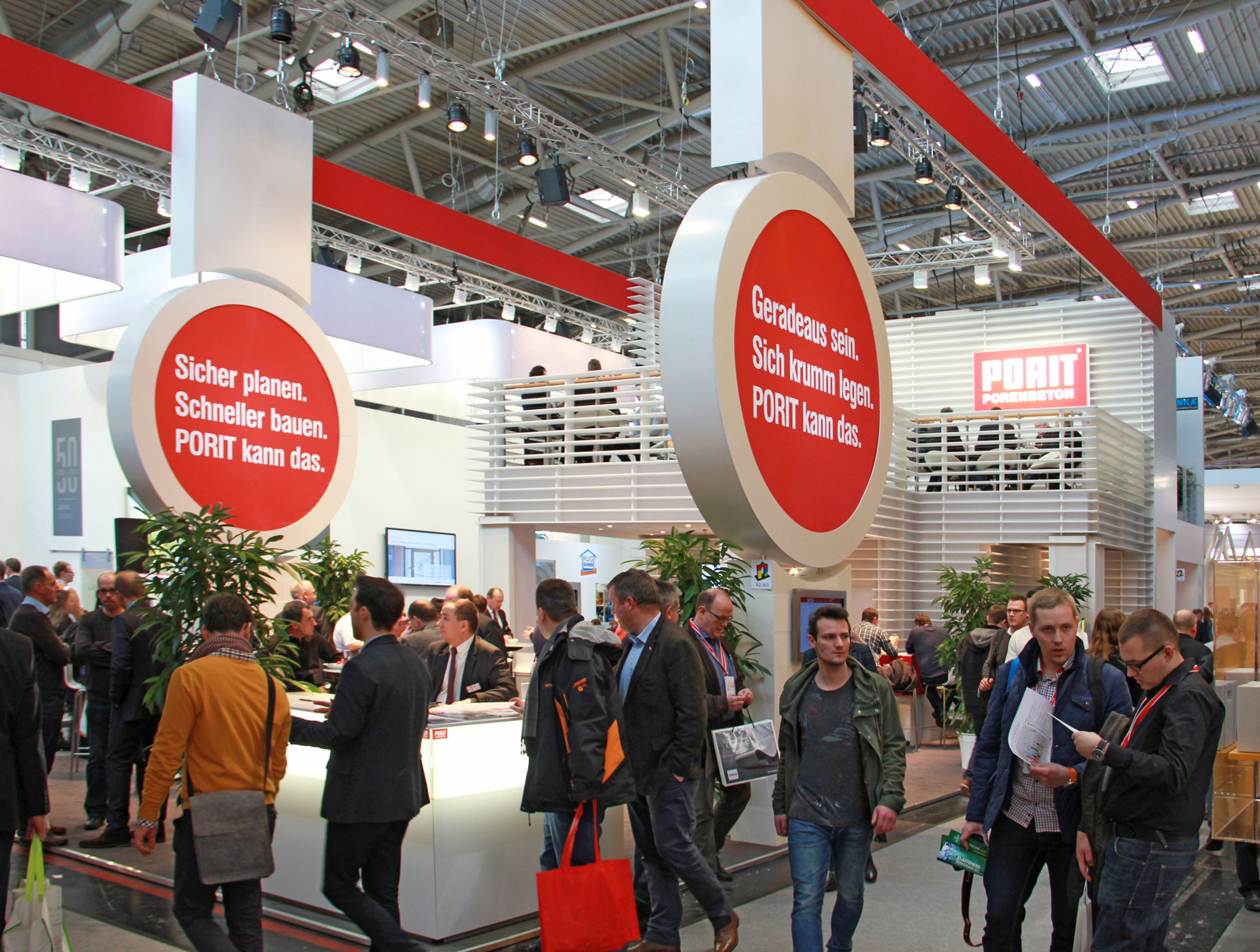 Gelungener Jahresauftakt für PORIT?die BAU 2015 in München.