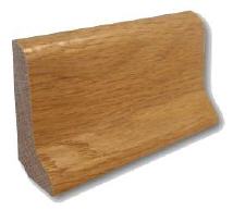 Sockelleisten aus massivem Holz Sockelleisten aus massivem Holz