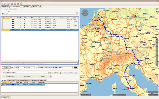 Routenplanung: Noch einfacher durch die Integration in cargo support [dispo].