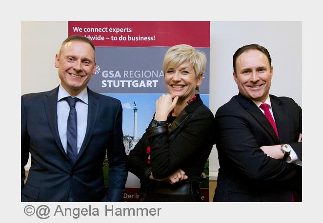 GSA Regionalgruppe Stuttgart: Thomas Issler, Angelika Resch-Ebinger und Hannes Steiner (Bildquelle: GSA Regionalgruppe Stuttgart: Thomas Issler, Angelika Resch-Ebinger und Hannes Steiner (Bildquelle: