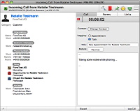 FoneConnector Call Window FoneConnector Call Window