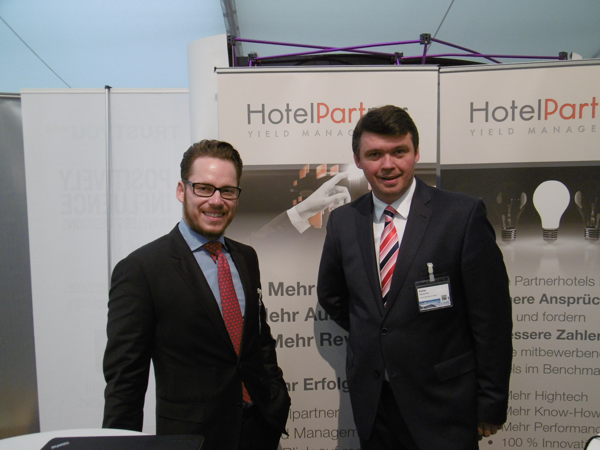 Florian Grabner und Alexander Pohler, HotelPartner Österreich Florian Grabner und Alexander Pohler, HotelPartner Österreich