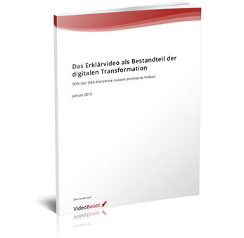 Studie zur digitalen Transformation: 90% der DAX Unternehmen nutzen Erklärvideos Studie zur digitalen Transformation: 90% der DAX Unternehmen nutzen Erklärvideos
