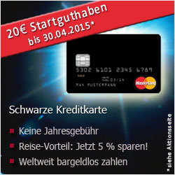 Kostenlose Kreditkarte mit Startguthaben Kostenlose Kreditkarte mit Startguthaben
