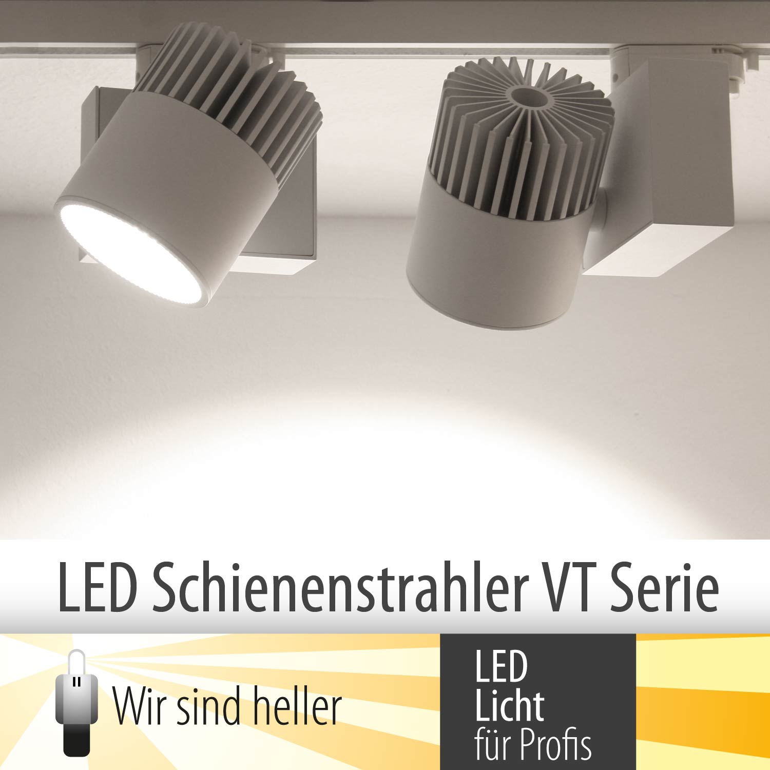 LED Schienenstrahler von Wir sind heller LED Schienenstrahler von Wir sind heller