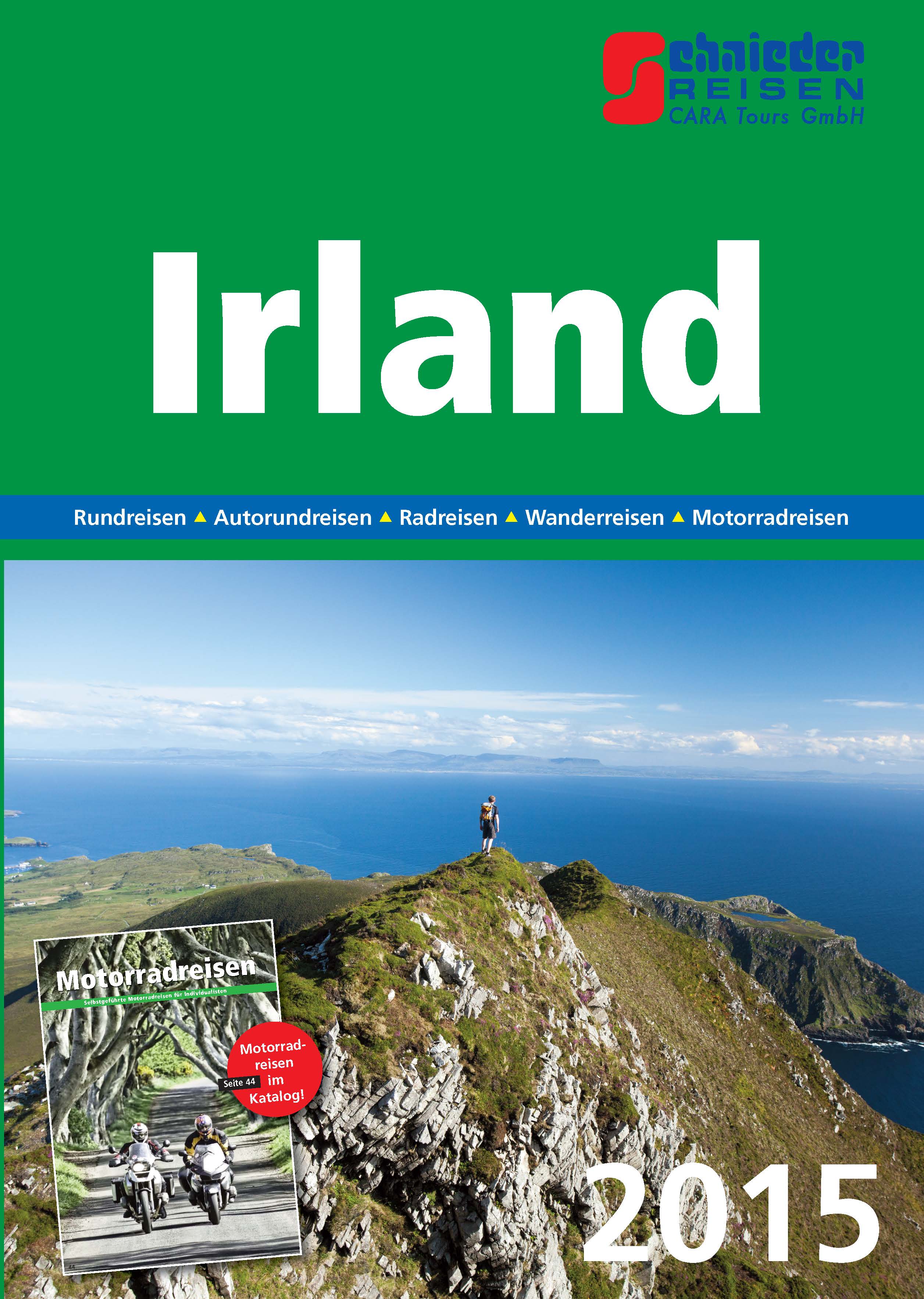 Schnieder Reisen: Neuer Irland-Katalog für die grüne Insel Schnieder Reisen: Neuer Irland-Katalog für die grüne Insel