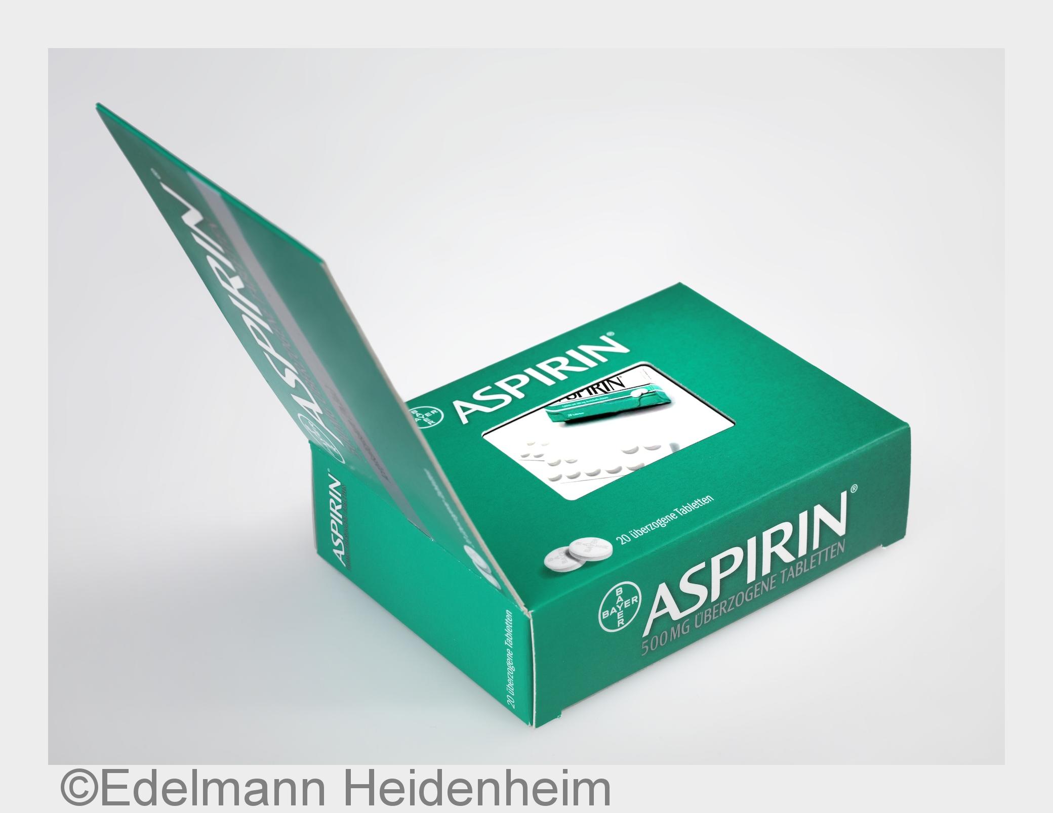 Edelmann fertigt für Aspirin eine Teilauflage mit Promotionscreen. (Bildquelle: Edelmann Heidenheim Edelmann fertigt für Aspirin eine Teilauflage mit Promotionscreen. (Bildquelle: Edelmann Heidenheim