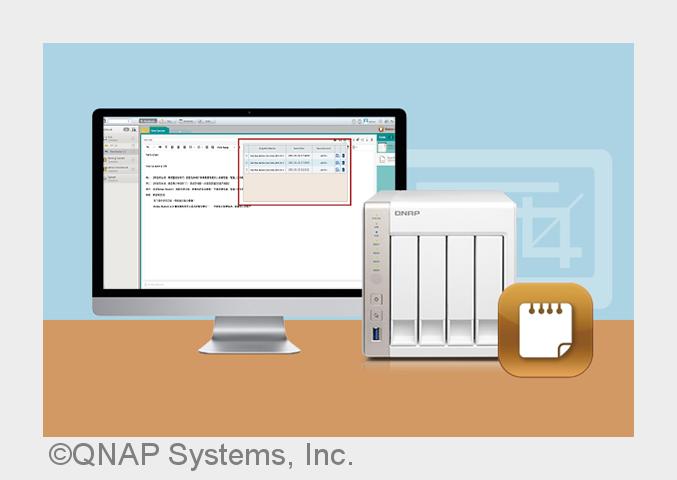 QNAP bringt neue Version Notes Station 2.0?App zur einfachen Notizverwaltung (Bildquelle: QNAP Syste
