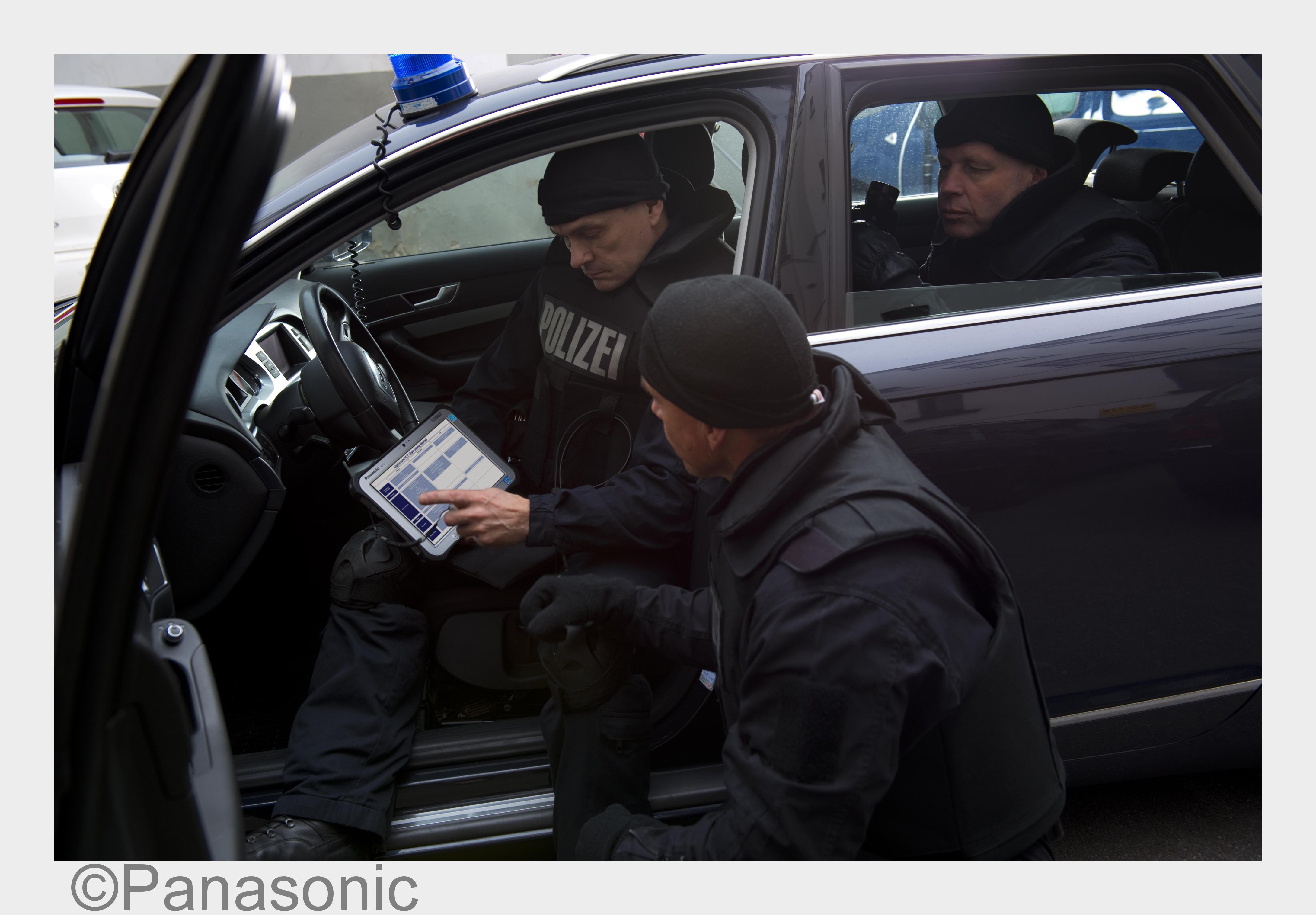 Panasonic TOUGHPAD FZ-G1 im Einsatz (Bildquelle: Panasonic)