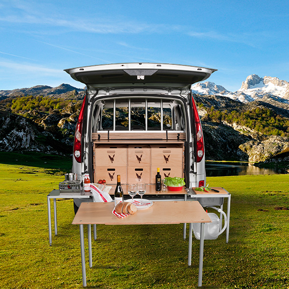 Skippy Campingmodul für Camper-Vans Skippy Campingmodul für Camper-Vans