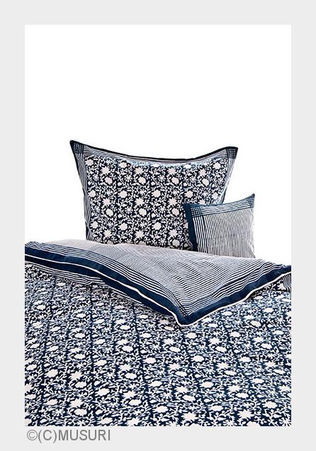 Bettwäsche Agra Blue von MUSURI (Bildquelle: (C)MUSURI)