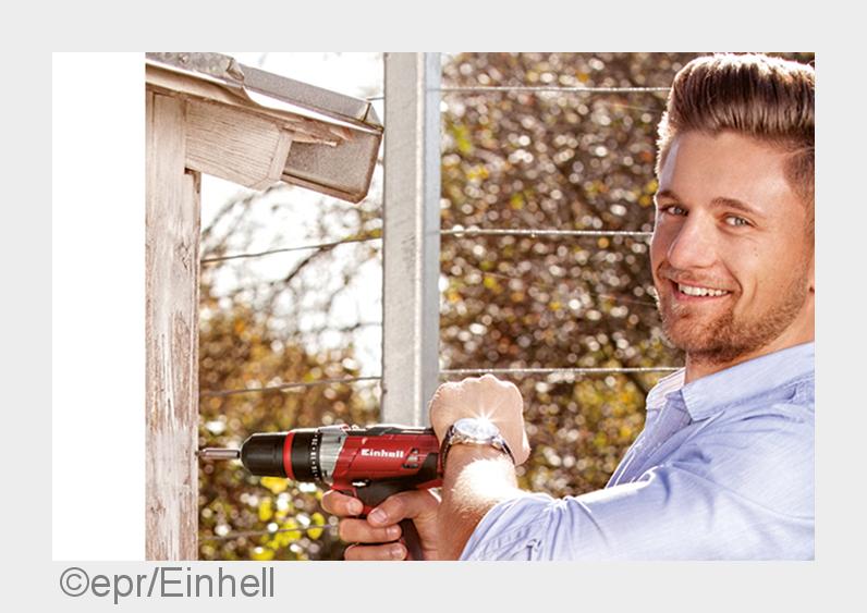 Kabelloses Arbeiten ist mit dem neuen System nun noch flexibler. (Bildquelle: epr/Einhell)