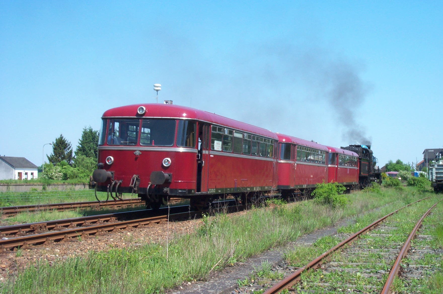 Schienenbus der ZLSM Schienenbus der ZLSM