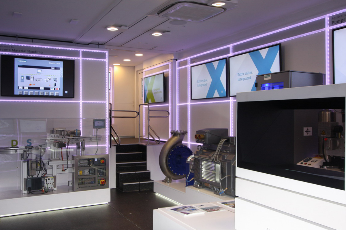 Siemens IDS Roadshow Truck von Rainbow Promotion