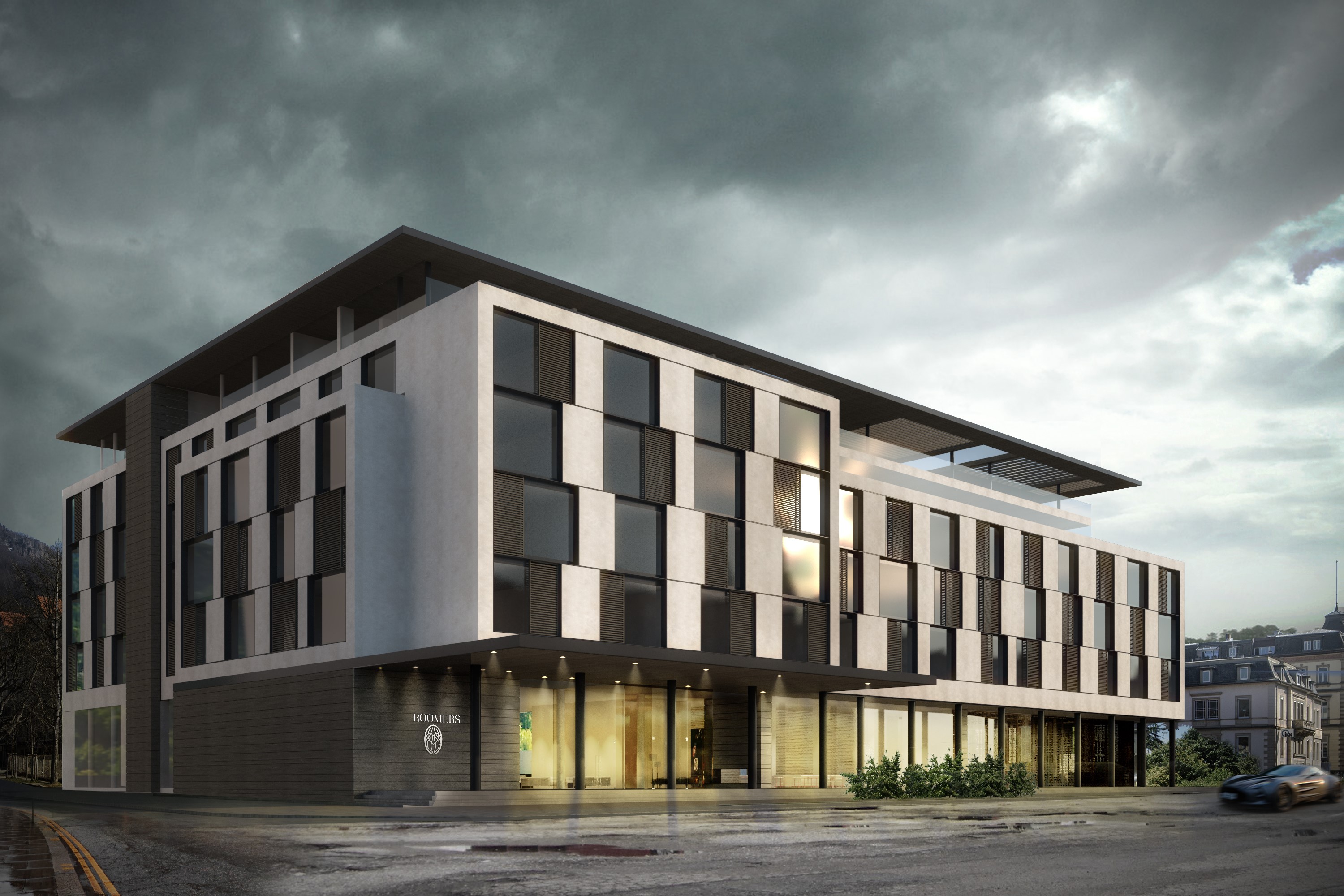 Mit dem Neubau-Projekt in Baden-Baden wird die Lifestyle& Luxus-Hotelmarke Roomers 2016 erweiter